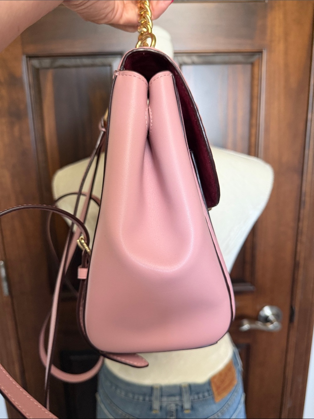 Coach Quilted Pink Cassidy Backpack - Picture 4 of 12